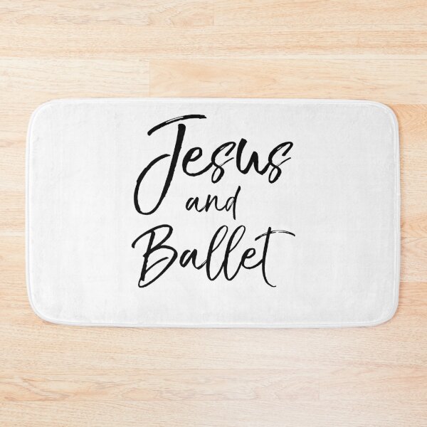 Item preview, Jesus and Ballet Dancing Quote designed and sold by TNDesignStudio.