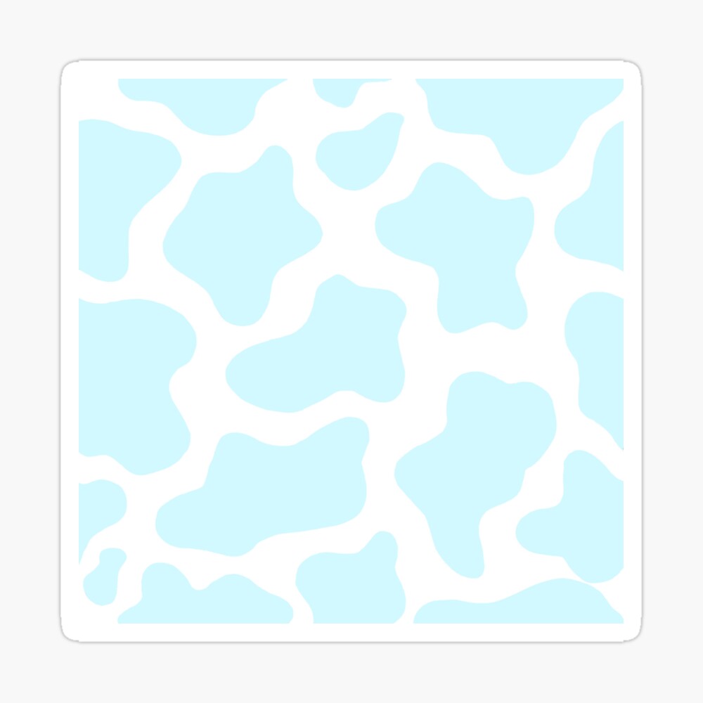 Cow Print Turquoise (digital paper) –
