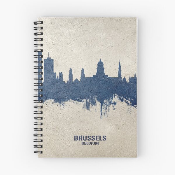 Item preview, Brussels Belgium Skyline designed and sold by ArtPrints.