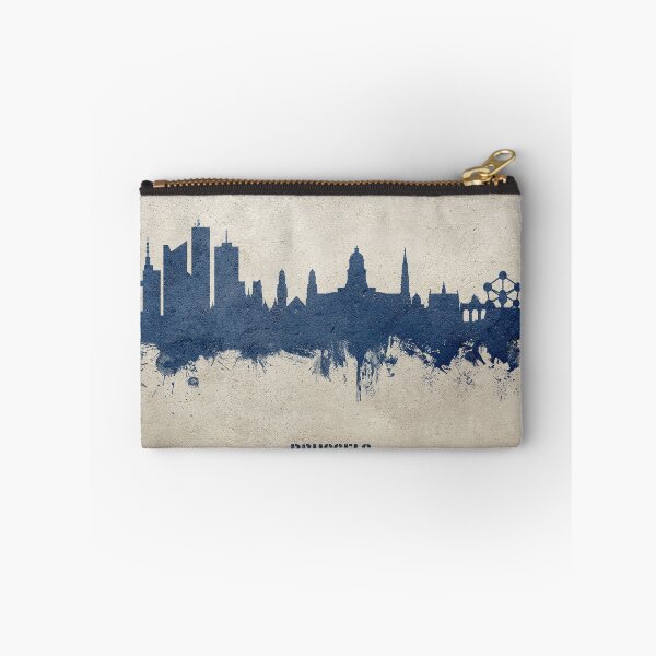 Item preview, Brussels Belgium Skyline designed and sold by ArtPrints.