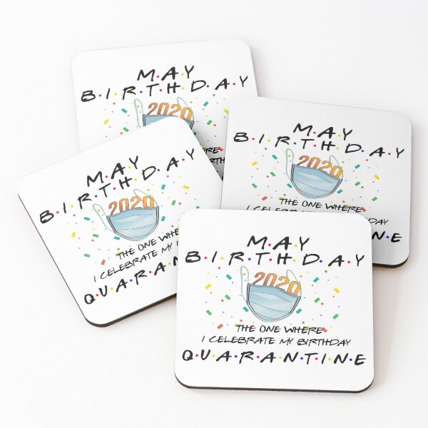 Item preview, May Birthday 2020 The One Where I Celebrate My Birthday In Quarantine - May Birthday -  designed and sold by vadeldesigns.