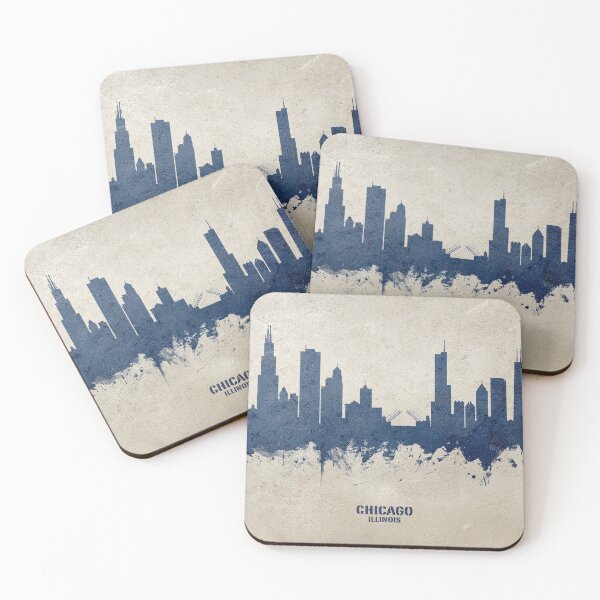 Item preview, Chicago Illinois Skyline designed and sold by ArtPrints.