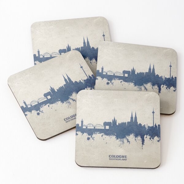 Item preview, Cologne Germany Skyline designed and sold by ArtPrints.