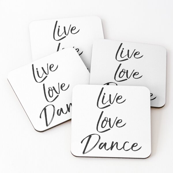 Item preview, Live Love Dance Dancing Quote designed and sold by TNDesignStudio.