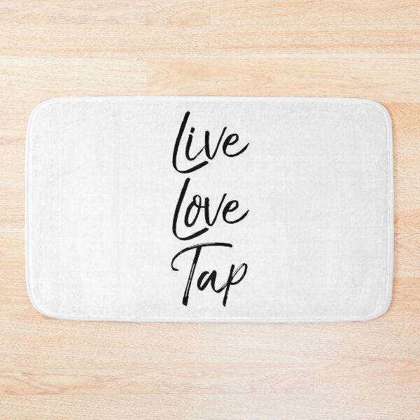 Item preview, Live Love Tap Dancing Quote designed and sold by TNDesignStudio.