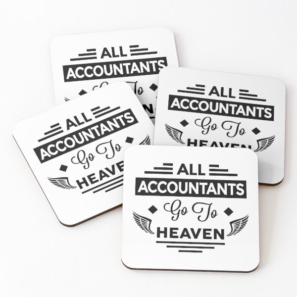 Item preview, All Accountants Go To Heaven designed and sold by TheArtism.