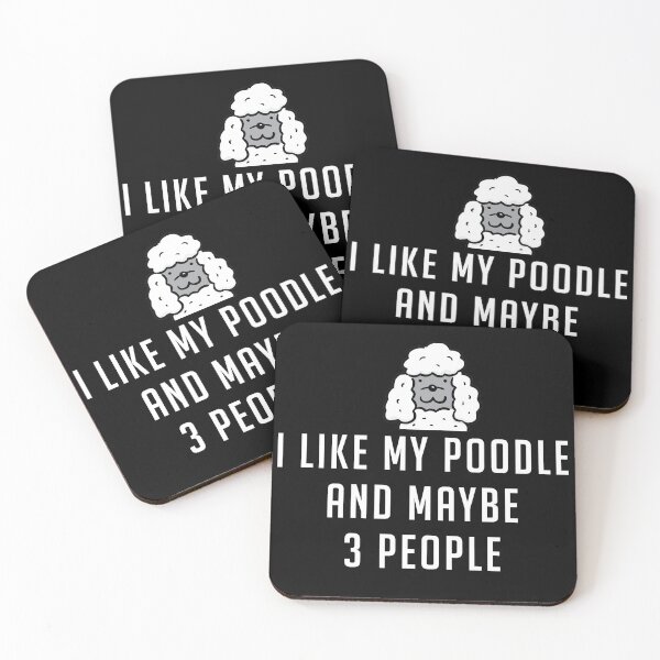Item preview, I Like My Poodle Funny Dog Gift designed and sold by brookes88.