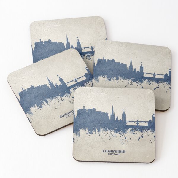 Item preview, Edinburgh Scotland Skyline designed and sold by ArtPrints.
