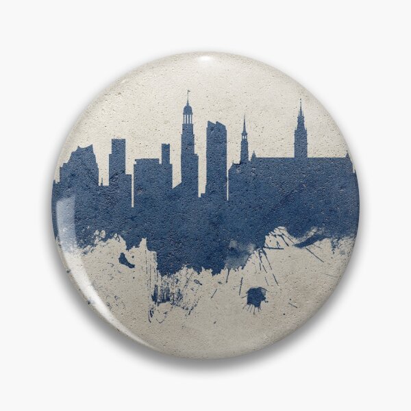 Artikelvorschau, Hamburg Germany Skyline entworfen und verkauft von ArtPrints.