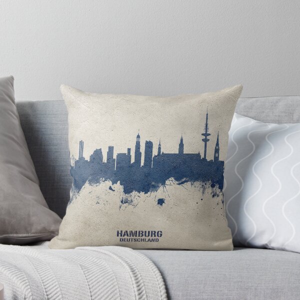 Item preview, Hamburg Germany Skyline designed and sold by ArtPrints.