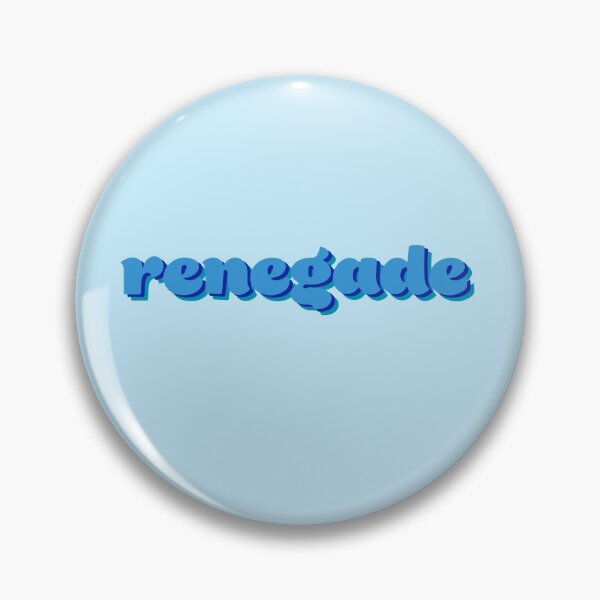 Item preview, renegade blue designed and sold by graphicgal.