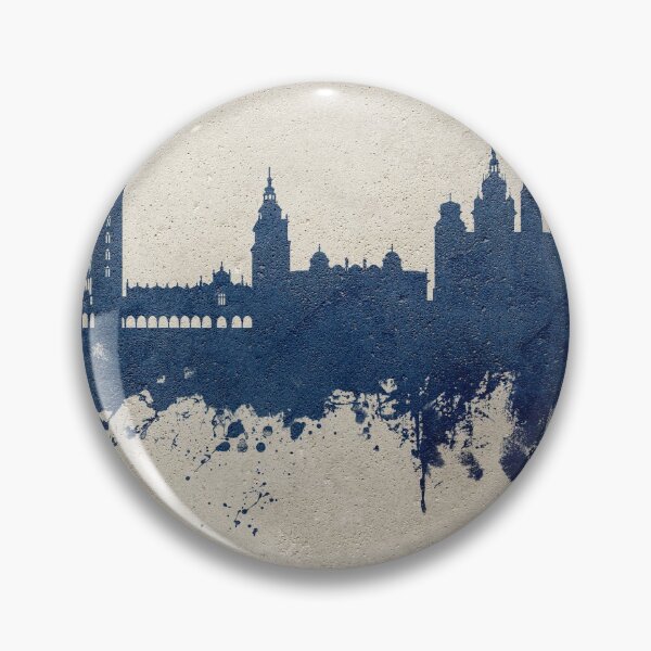 Item preview, Krakow Poland Skyline designed and sold by ArtPrints.