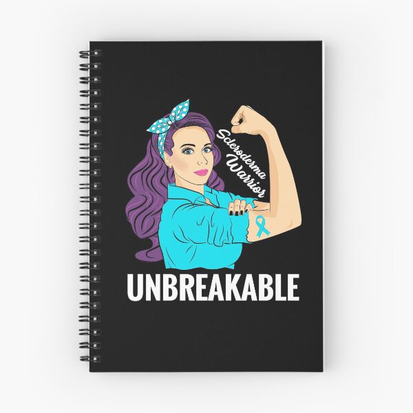 Item preview, Scleroderma Warrior Unbreakable Awareness Rare Disease designed and sold by ZNOVANNA.