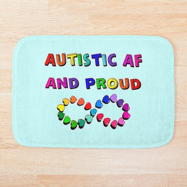 Item preview, Autistic AF  designed and sold by AuDHDesigns AUS .