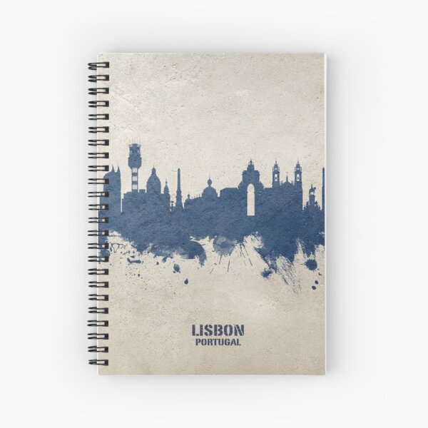 Aperçu de l'œuvre Lisbon Portugal Skyline créée et vendue par ArtPrints.