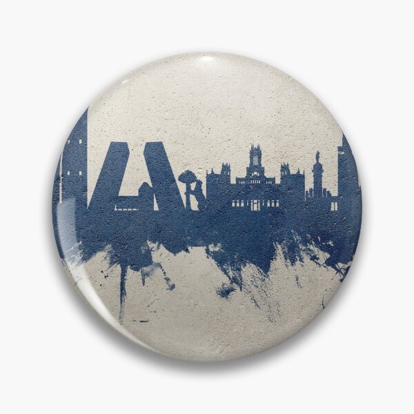 Item preview, Madrid Spain Skyline designed and sold by ArtPrints.