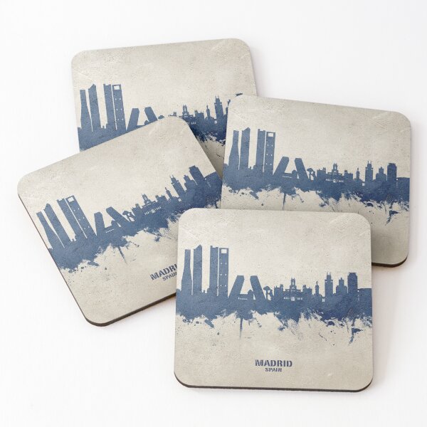 Item preview, Madrid Spain Skyline designed and sold by ArtPrints.
