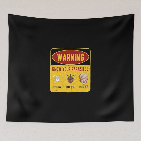 Item preview, Know Your Parasites Luna Tick Funny Anti-Trump Resist Gift designed and sold by Alexiscatteau.