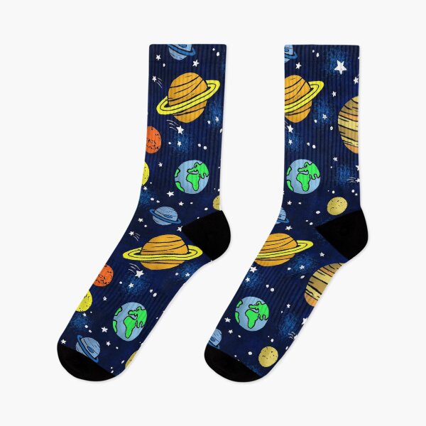 Item preview, Space and Planets Pattern designed and sold by woahtherepickle.