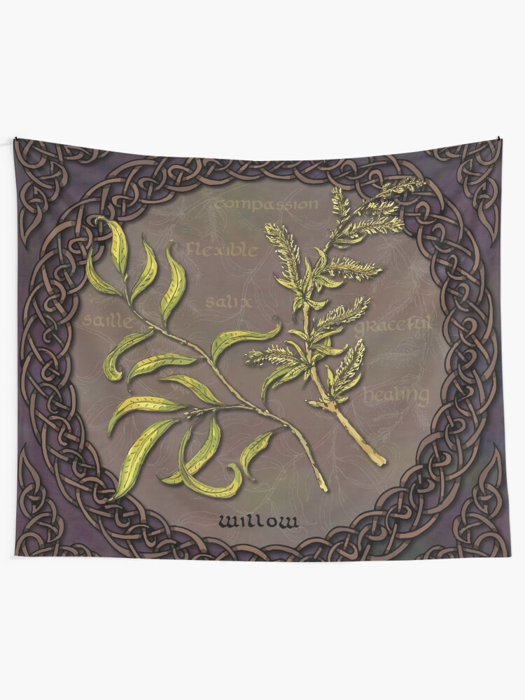 Alternate view of Celtic Willow Tapestry