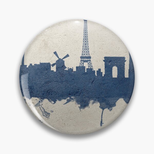 Item preview, Paris France Skyline designed and sold by ArtPrints.