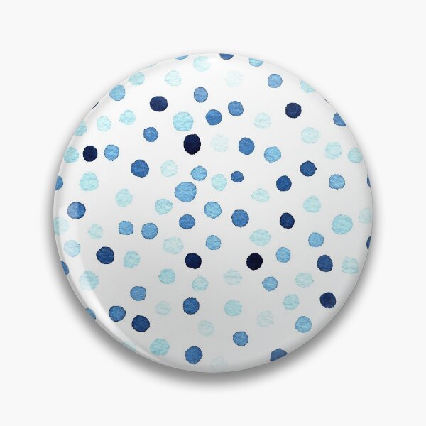 Item preview, New confetti dots in blue designed and sold by Aidi Riera.