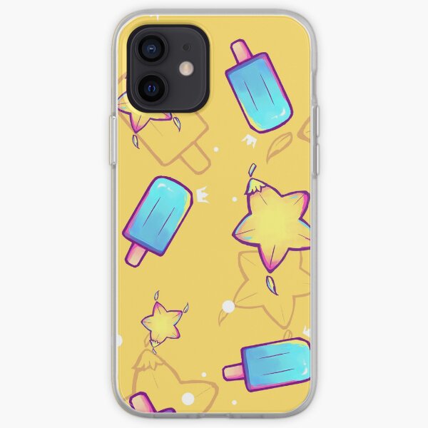Kingdom Hearts Seasalt and Paopu Pattern iPhone Soft Case