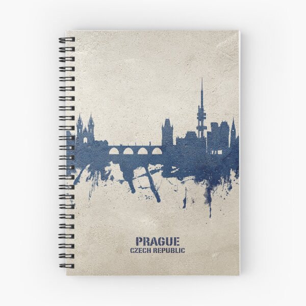 Item preview, Prague (Praha) Czech Republic Skyline designed and sold by ArtPrints.
