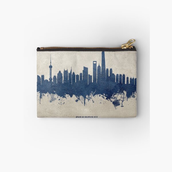Artikelvorschau, Shanghai China Skyline entworfen und verkauft von ArtPrints.