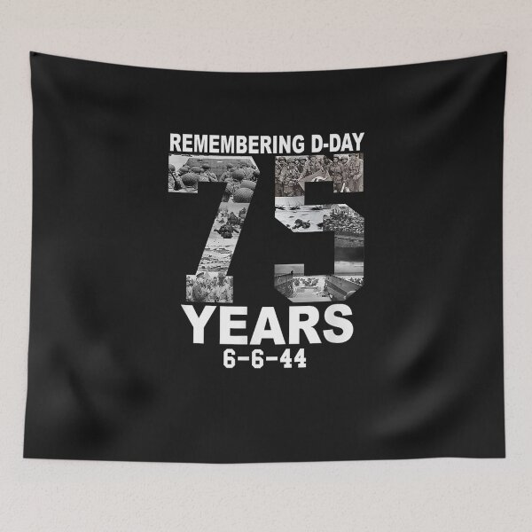 Item preview, Remembering D-Day 75th Anniversary June 6th, 1944 WWII Memorial designed and sold by iBestSellings.
