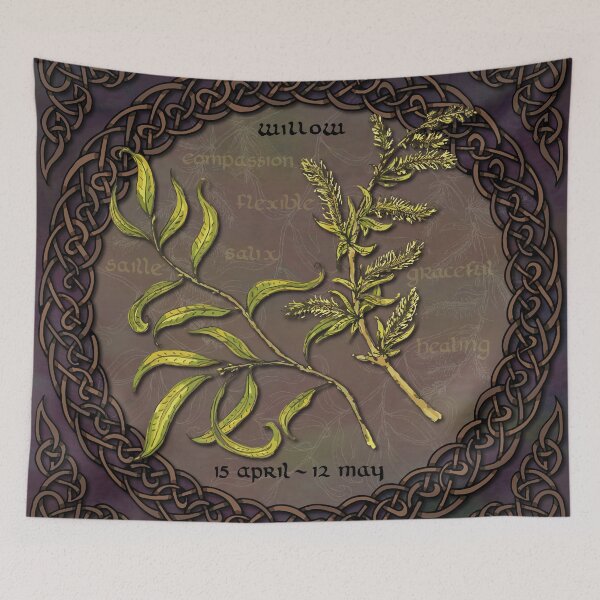 Item preview, Celtic Tree Calendar - Willow designed and sold by lottibrown.