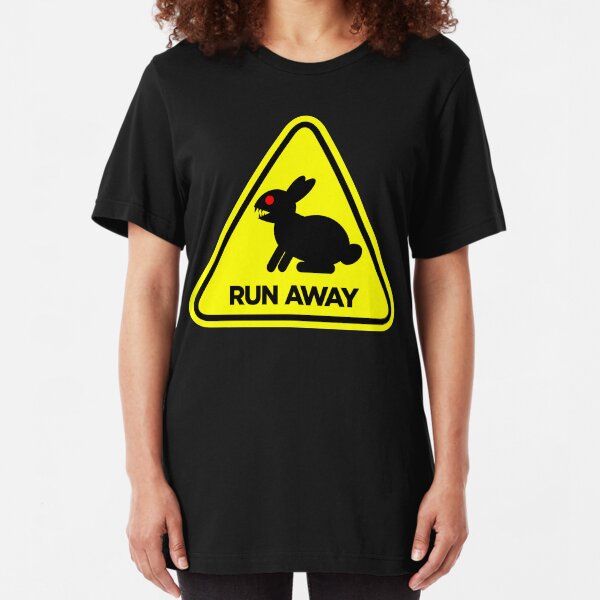 Killer Rabbit (Yellow) Slim Fit T-Shirt