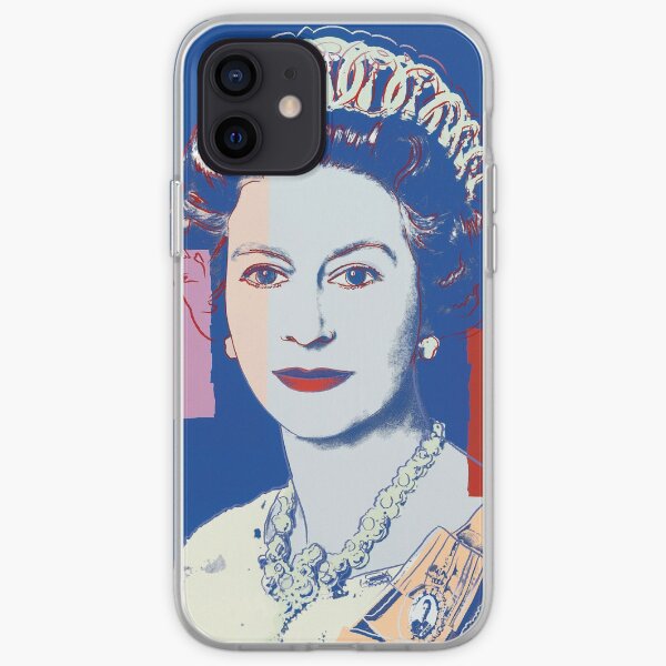 Queen's portrait iPhone Soft Case