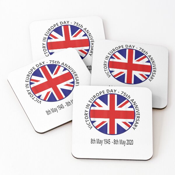 Item preview, VE DAY 75th Anniversary 8th May 2020 British Flag designed and sold by iBestSellings.