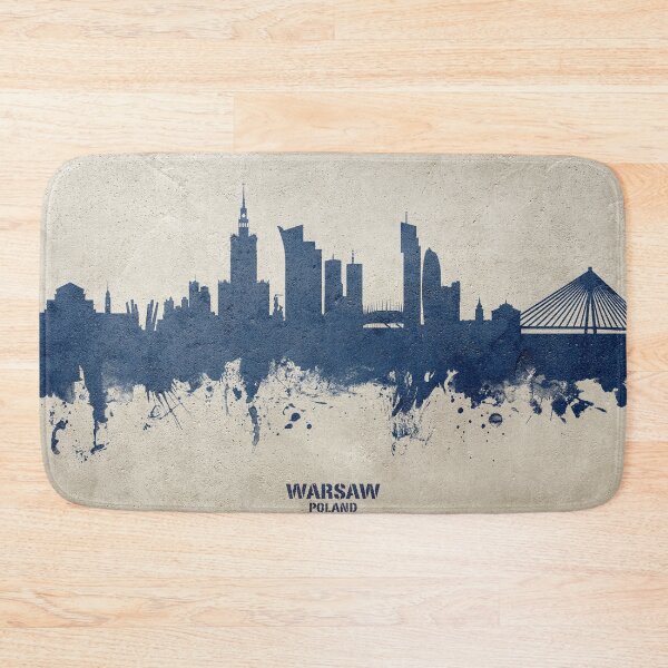 Item preview, Warsaw Poland Skyline designed and sold by ArtPrints.