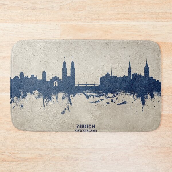 Item preview, Zurich Switzerland Skyline designed and sold by ArtPrints.