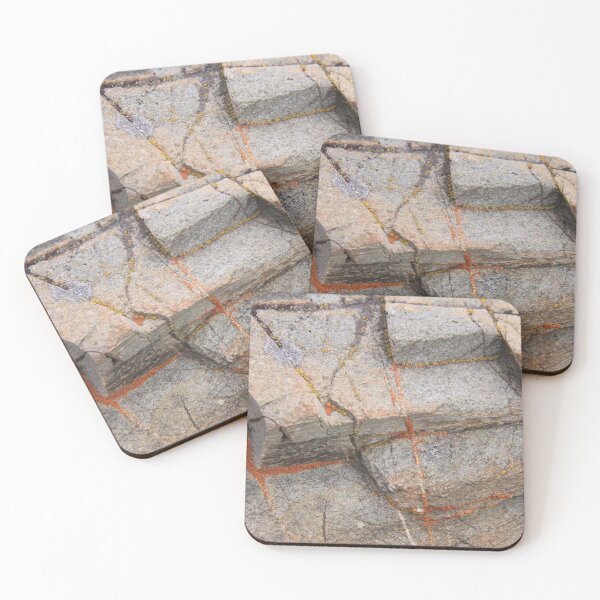Item preview, Geometry And Art In Rock And Orange Lichen designed and sold by coffeebean.