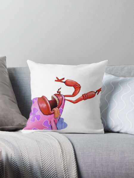 Mr Krabs Pillows Cushions for Sale Redbubble