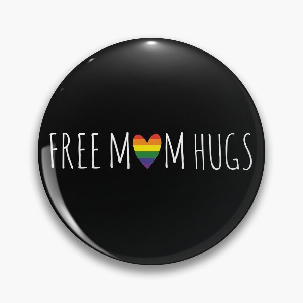 Item preview, Free Mom Hugs Pride Proud and Supportive LGBT Mom  designed and sold by alenaz.