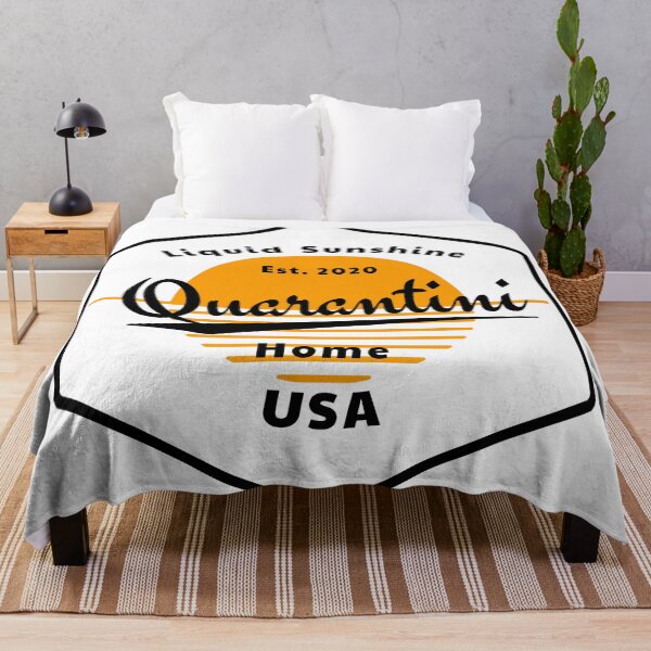 Item preview, Quarantini - Liquid Sunshine USA 2020 designed and sold by NerdySherds.