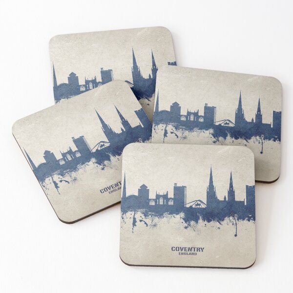 Item preview, Coventry England Skyline designed and sold by ArtPrints.