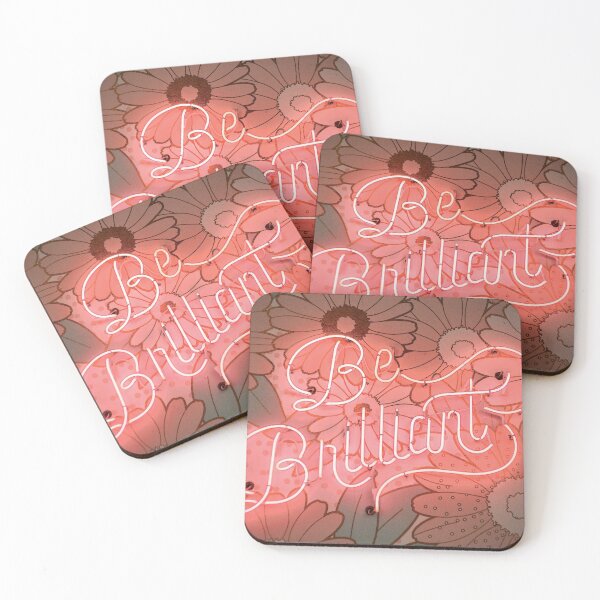 Item preview, Be Brilliant Neon Sign designed and sold by LivingItFunky.