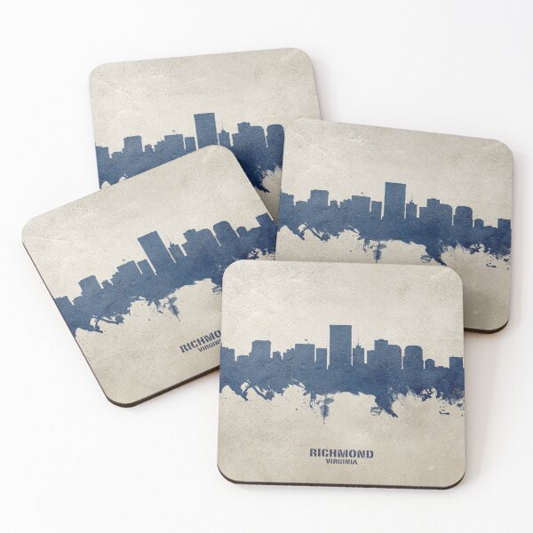 Artikelvorschau, Richmond Virginia Skyline entworfen und verkauft von ArtPrints.