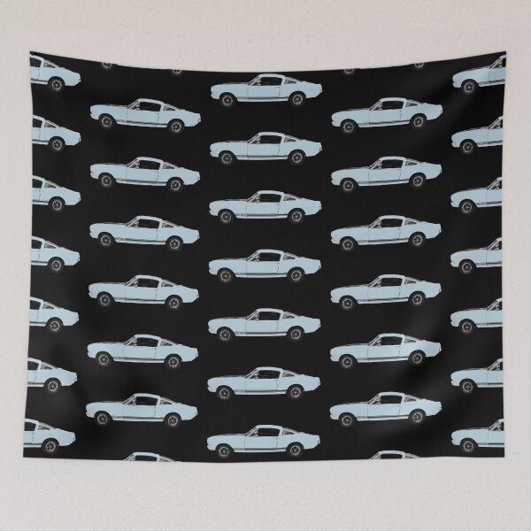 Item preview, 1966 Ford Mustang GT 350 Fastback Arcadian Blue on Black designed and sold by jasondaley.