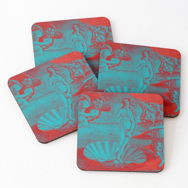 Item preview, The Birth of Venus - Botticelli Red Contrast pop designed and sold by raidman.