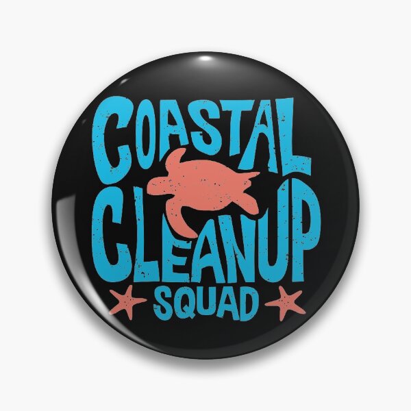 Item preview, Coastal Clean Up Squad for Turtle Let's Skip a Straw and Save Ocean Friends  designed and sold by alenaz.
