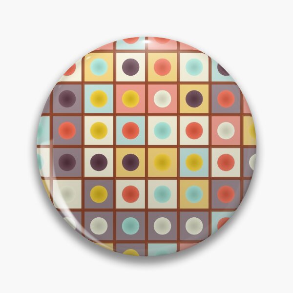 Item preview, Spotted geometric pattern designed and sold by Gaspar Avila.