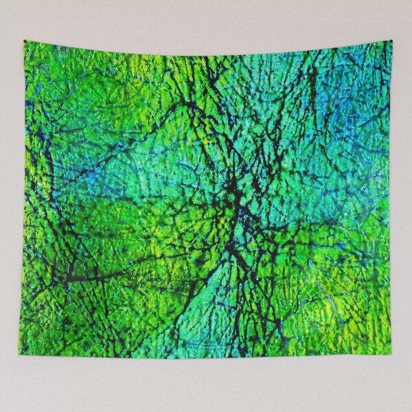 Item preview, Blue/Green Texture designed and sold by DVanSiceartist.
