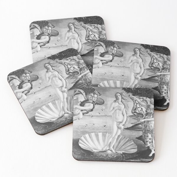 Item preview, The Birth of Venus - Botticelli Black and white  designed and sold by raidman.