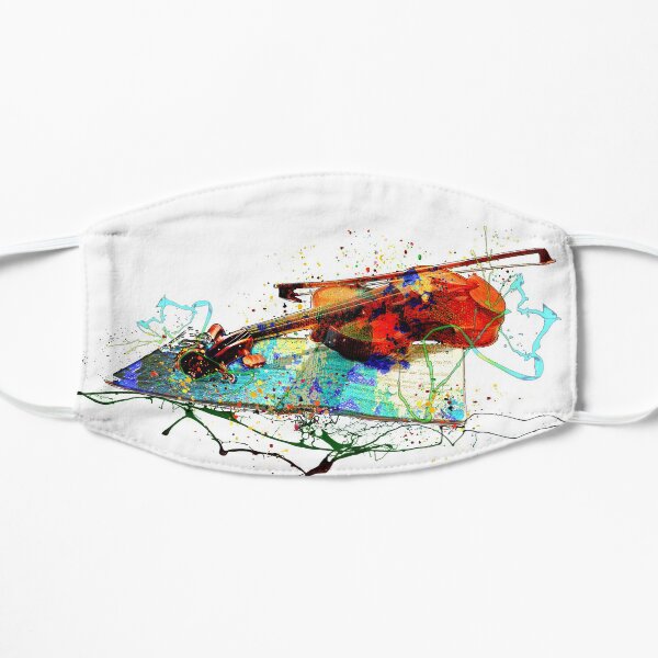 Violin Passion 01 Flat Mask